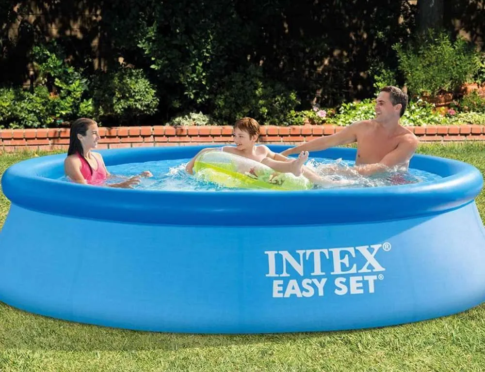 Intex 28120 | Size 10.0 x 10.0 x 2.50 Ft | Easy Set Round Inflatable Portable Swimming Pool - Image 4
