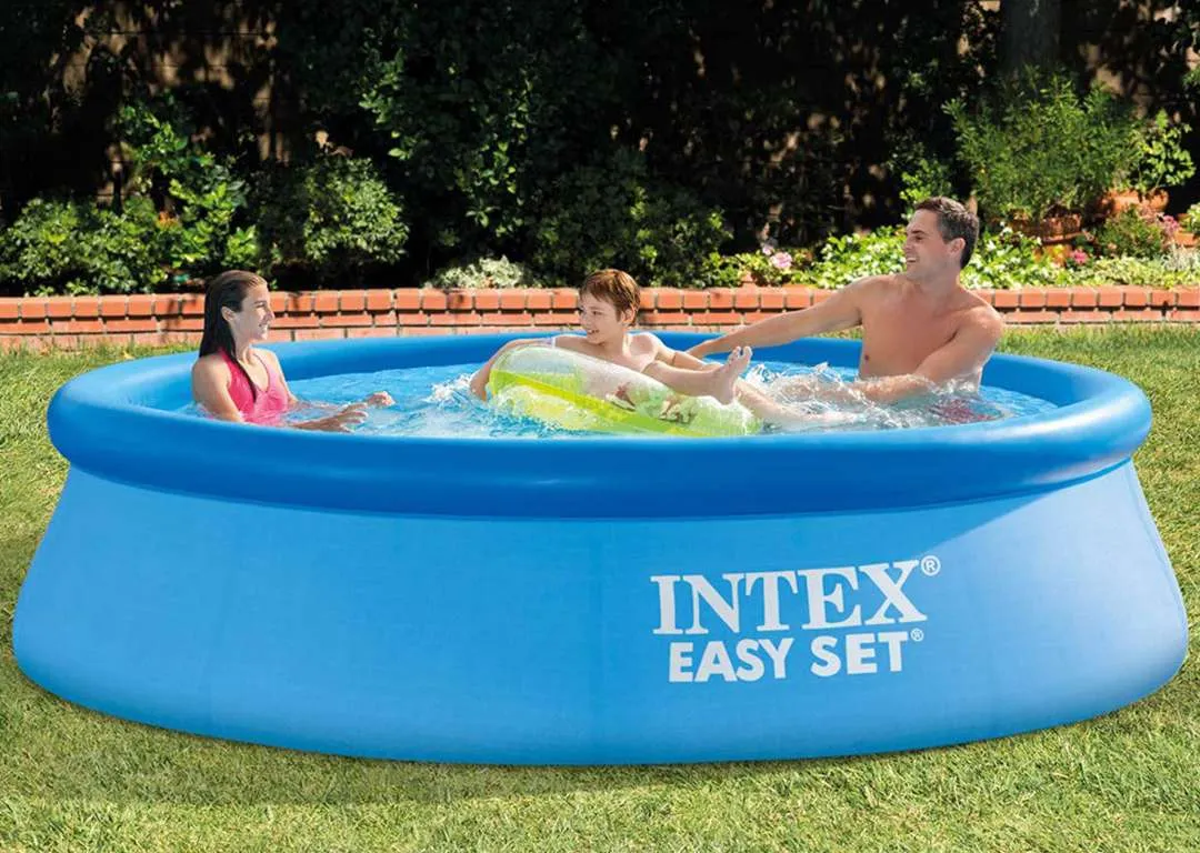 Intex 28120 | Size 10.0 x 10.0 x 2.50 Ft | Easy Set Round Inflatable Portable Swimming Pool - Image 4