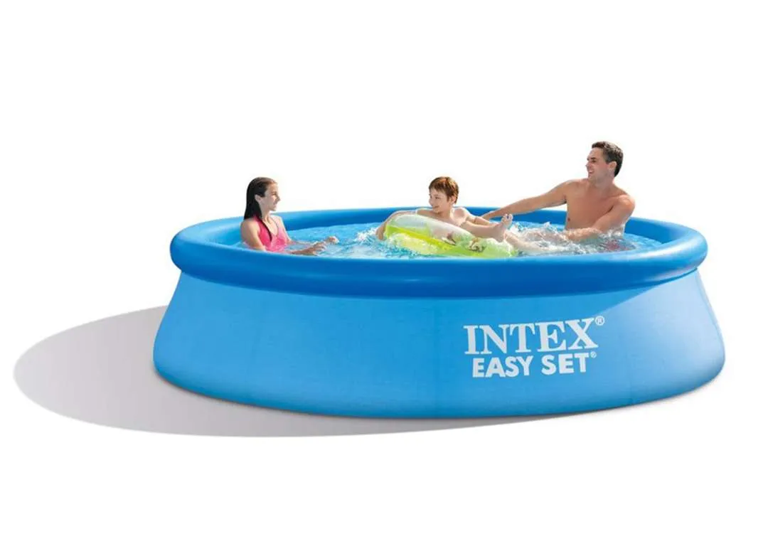 Intex 28130 | Size 12.0 x 12.0 x 2.50 Ft | Easy Set Round Inflatable Portable Swimming Pool - Image 2