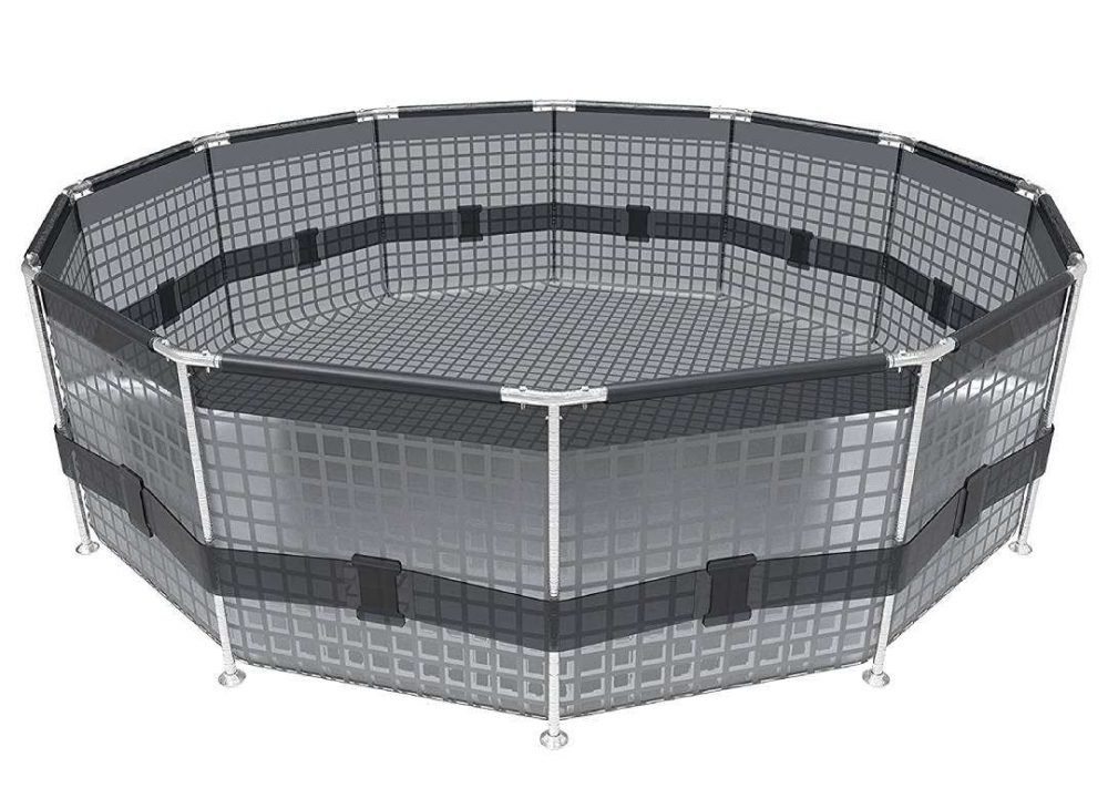 Bestway 56416 | Size 12.0 x 12.0 x 2.50 Ft | Steel Pro MAX Round Metal Frame Portable Ready-Made Swimming Pool - Image 5
