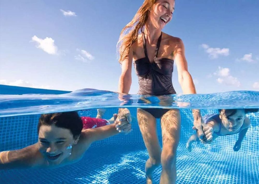Intex 28212 | Size 12.0 x 12.0 x 2.75 Ft | Round Metal Frame Portable Ready-Made Above Ground Swimming Pool - Image 8