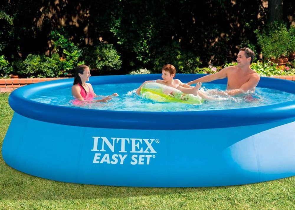 Intex 28158 | Size 15.0 x 15.0 x 2.75 Ft | Easy Set Round Inflatable Portable Swimming Pool - Image 4