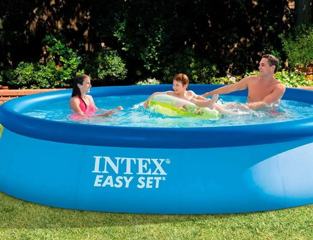 Intex 28160 | Size 15.0 x 15.0 x 3.00 Ft | Easy Set Round Inflatable Above Ground Swimming Pool - Image 3