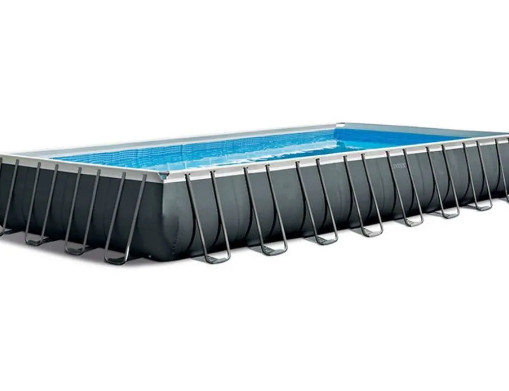 Intex 26374 | Size 32.0 x 16.0 x 4.33 Ft | Ultra XTR Rectangular Metal Frame Portable Ready-Made Swimming Pool - Image 2