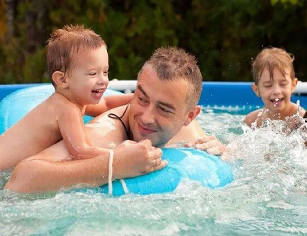 Intex 26728 | Size 15.0 x 15.0 x 2.75 Ft | Prism Frame Round Metal Frame Portable Ready-Made Swimming Pool - Image 5