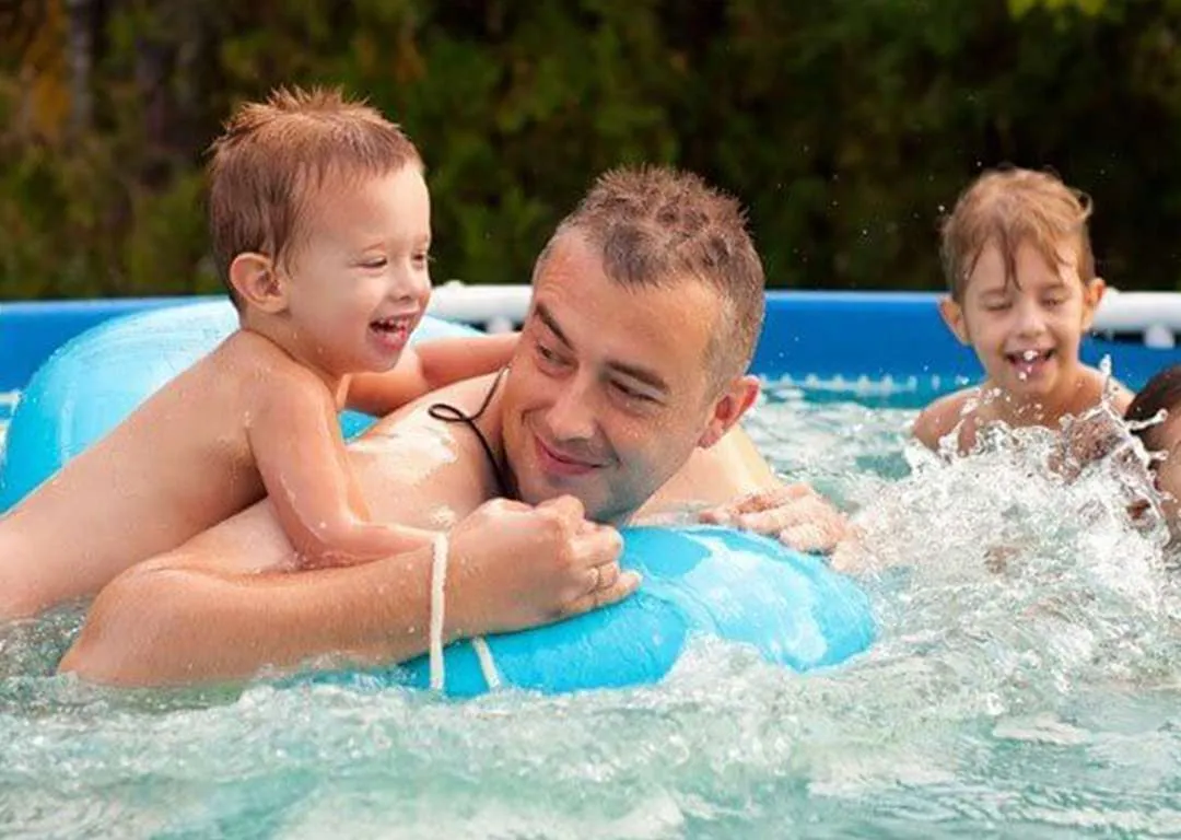 Intex 26728 | Size 15.0 x 15.0 x 2.75 Ft | Prism Frame Round Metal Frame Portable Ready-Made Swimming Pool - Image 5