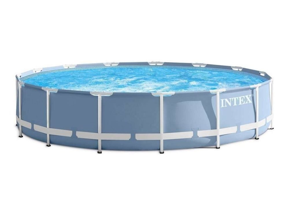 Intex 26728 | Size 15.0 x 15.0 x 2.75 Ft | Prism Frame Round Metal Frame Portable Ready-Made Swimming Pool - Image 3