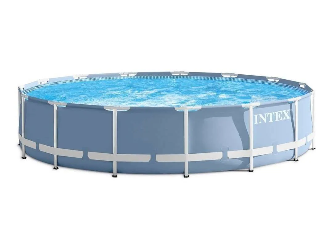 Intex 26728 | Size 15.0 x 15.0 x 2.75 Ft | Prism Frame Round Metal Frame Portable Ready-Made Swimming Pool - Image 3