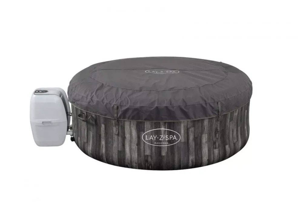 Bestway 60005 | Size 5.92 x 5.92 x 2.16 Ft | Inflatable Portable Spa Lay Z Bathtub Bahamas - Image 8
