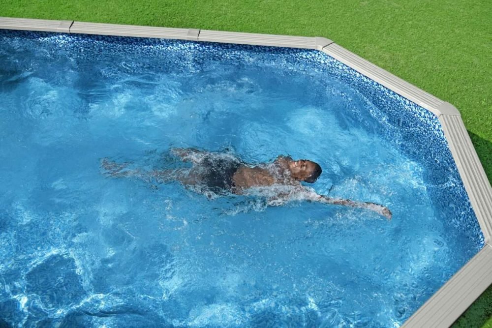 Bestway 56369 | Size 20.11 x 11.8 x 4.00 Ft | Hydrium Steel Oval Metal Frame Portable Ready-Made Swimming Pool - Image 15