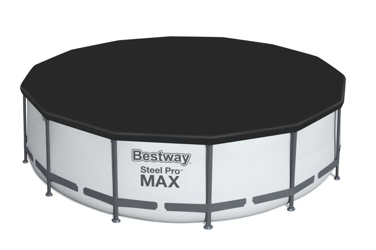 Bestway 5612X | Size 14.0 x 14.0 x 4.00 Ft | Steel Pro MAX Round Metal Frame Portable Ready-Made Swimming Pool - Image 3