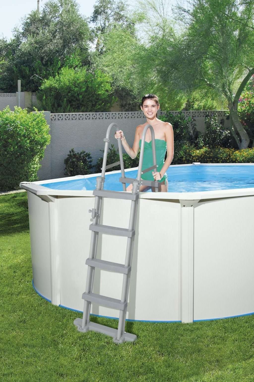 Bestway 56369 | Size 20.11 x 11.8 x 4.00 Ft | Hydrium Steel Oval Metal Frame Portable Ready-Made Swimming Pool - Image 19