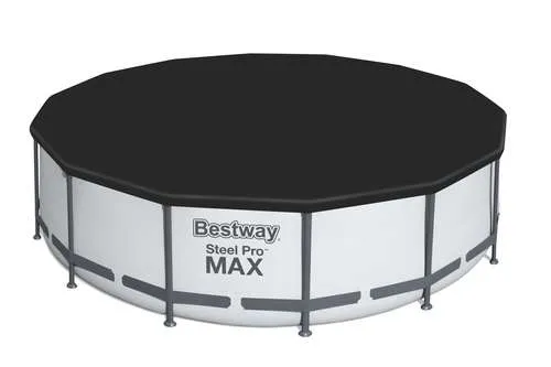 Bestway 5618W | Size 13.0 x 13.0 x 4.00 Ft | Steel Pro MAX Round Metal Frame Portable Ready-Made Swimming Pool - Image 5