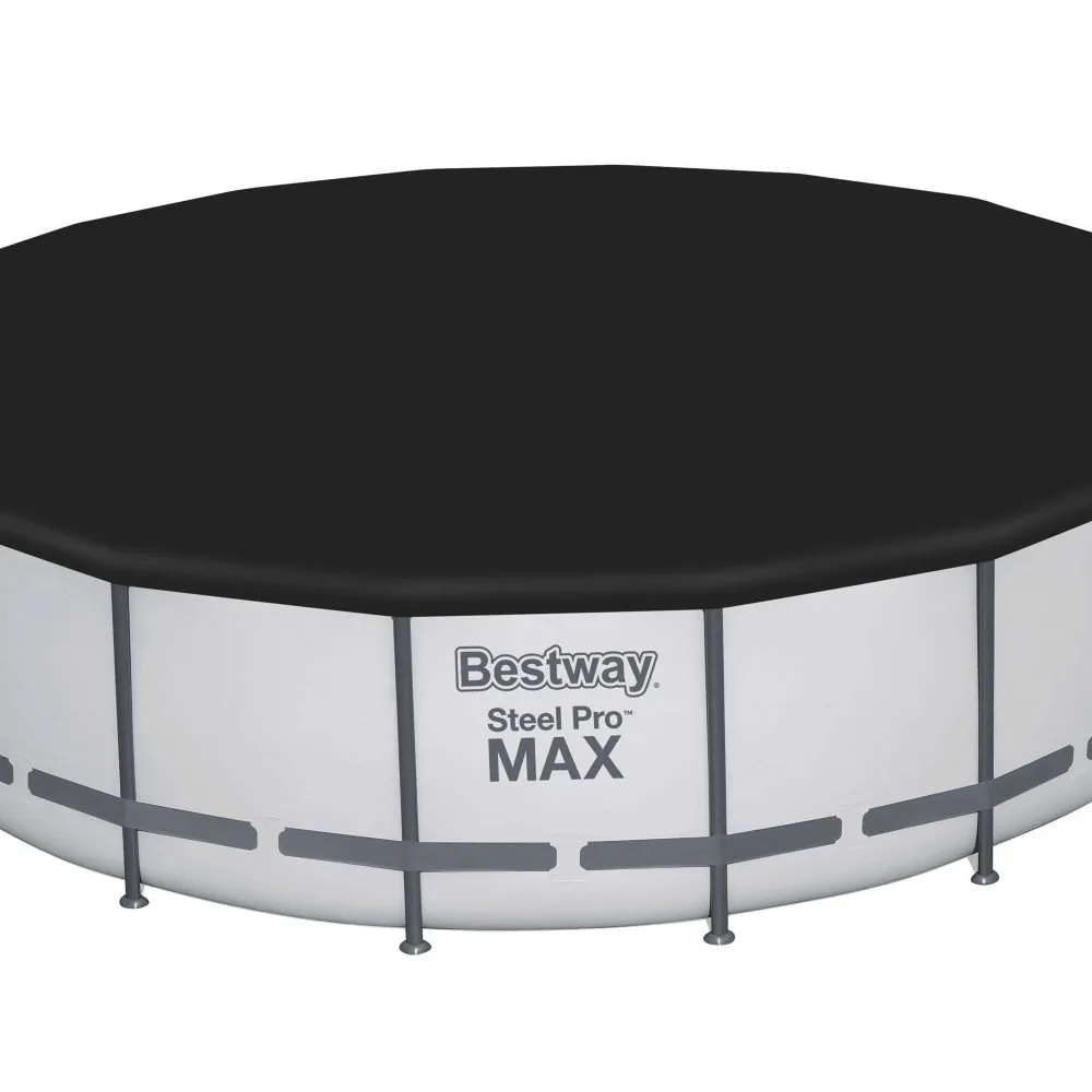 Bestway 56462 | Size 17.8 x 17.8 x 4.00 Ft | Steel Pro MAX Round Metal Frame Portable Ready-Made Swimming Pool - Image 3