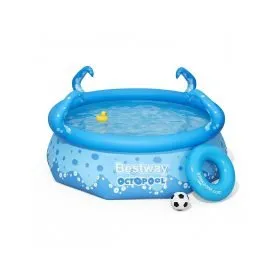Bestway 57397 | Size 9.1 x 9.0 x 3.0 Ft | Fast Set Inflatable Round Ready-Made Above Ground Swimming Pool