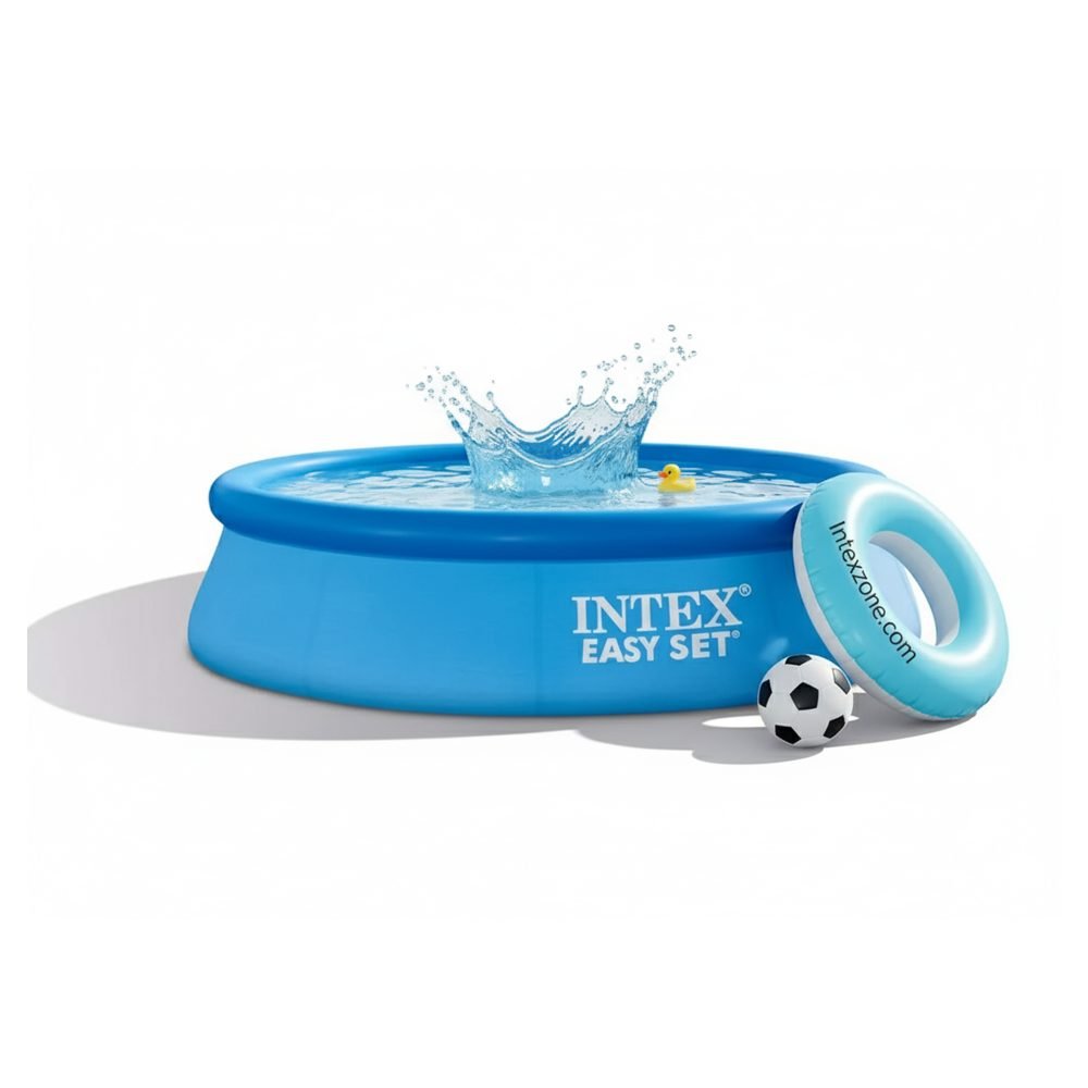 Intex 28160 | Size 15.0 x 15.0 x 3.00 Ft | Easy Set Round Inflatable Above Ground Swimming Pool